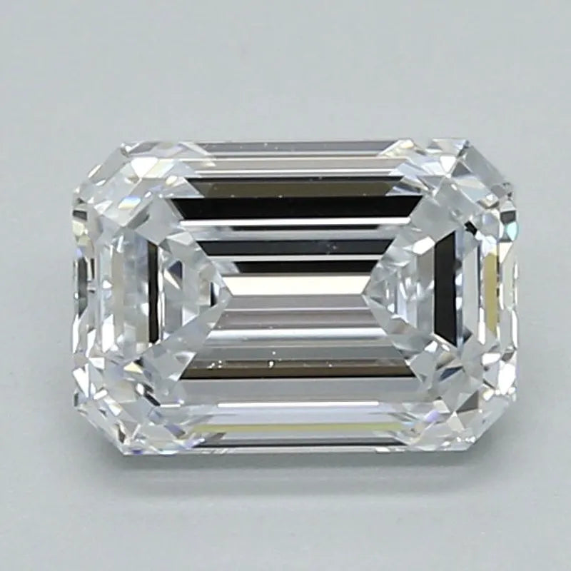 DovEggs 1.550ct Emerald F IF-LAB GROWN DIAMOND-LSD76E10