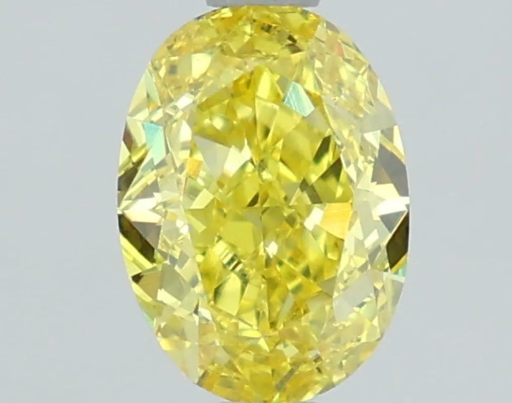 DovEggs 1.200ct Oval F.V.Yellow VS1-LAB GROWN DIAMOND-LSJ05C7