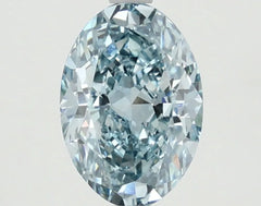 DovEggs 2.000ct Oval F.V.Blue VS1-LAB GROWN DIAMOND-LKL06A22
