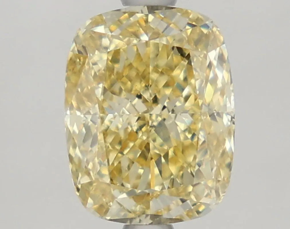 DovEggs 2.000ct Cushion F.I.Yellow VS1-LAB GROWN DIAMOND-LKJ10A71