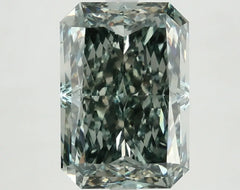 DovEggs 5.470ct Radiant F.V.Bl.Green VS1-LAB GROWN DIAMOND-LKJ05A20
