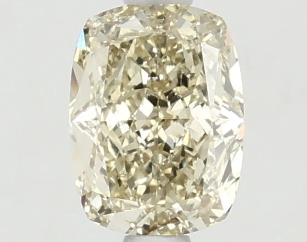 DovEggs 1.060ct Cushion F.Yellow VS2-LAB GROWN DIAMOND-LKJ13A40