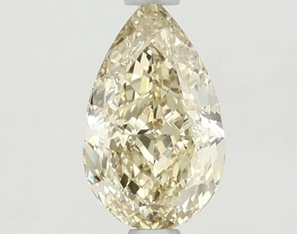 DovEggs 1.140ct Pear F.V.Yellow VS1-LAB GROWN DIAMOND-LKJ05A63