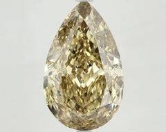 DovEggs 6.770ct Pear F.V.Yellow VVS2-LAB GROWN DIAMOND-LKJ05A4