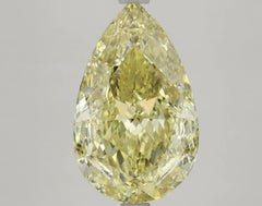 DovEggs 5.040ct Pear F.I.Yellow VS1-LAB GROWN DIAMOND-LKF02A6