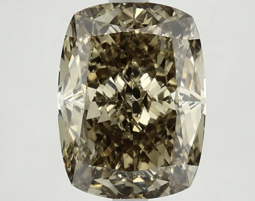 DovEggs 4.070ct Cushion F.V.Yellow VS1-LAB GROWN DIAMOND-LKJ06A47