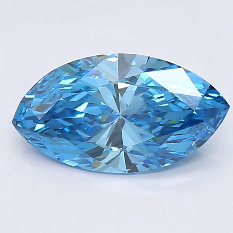 DovEggs 0.790ct Marquise F.V.Blue VS1-LAB GROWN DIAMOND-LLA99A178
