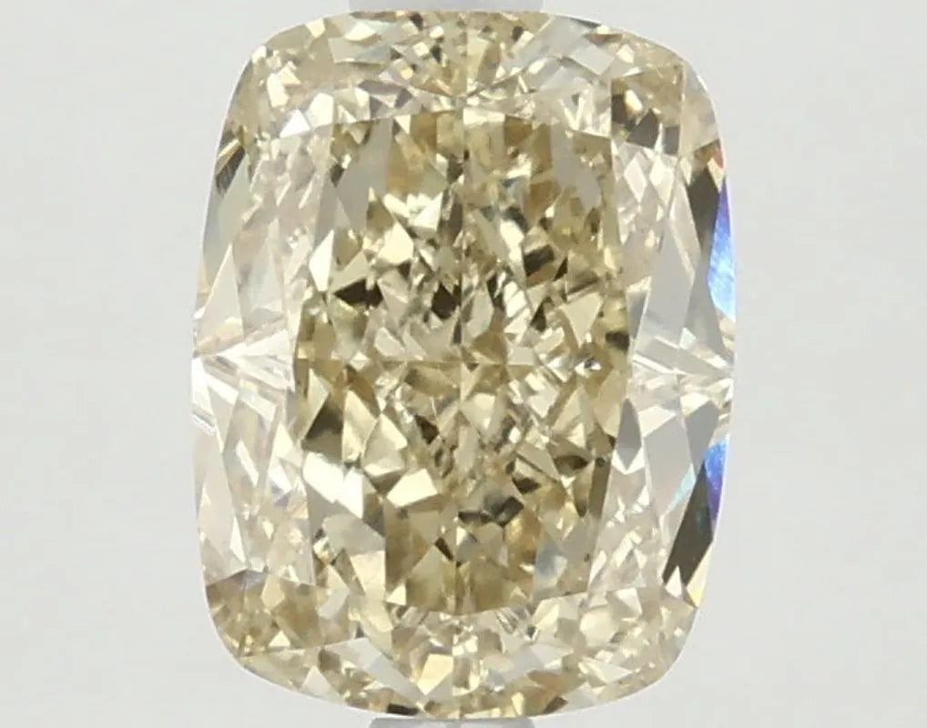 DovEggs 2.020ct Cushion F.V.Yellow VS1-LAB GROWN DIAMOND-LKJ12A56