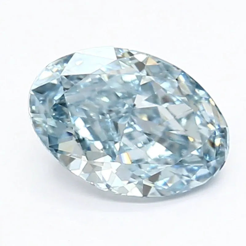 DovEggs 1.300ct Oval F.V.Blue VS1-LAB GROWN DIAMOND-LET112E3