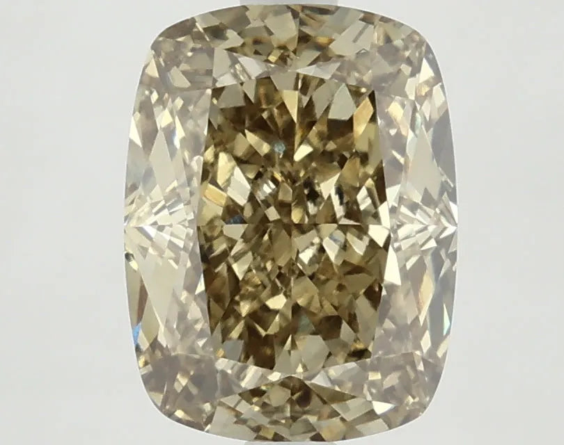 DovEggs 3.700ct Cushion F.V.Yellow VVS2-LAB GROWN DIAMOND-LKJ12A14
