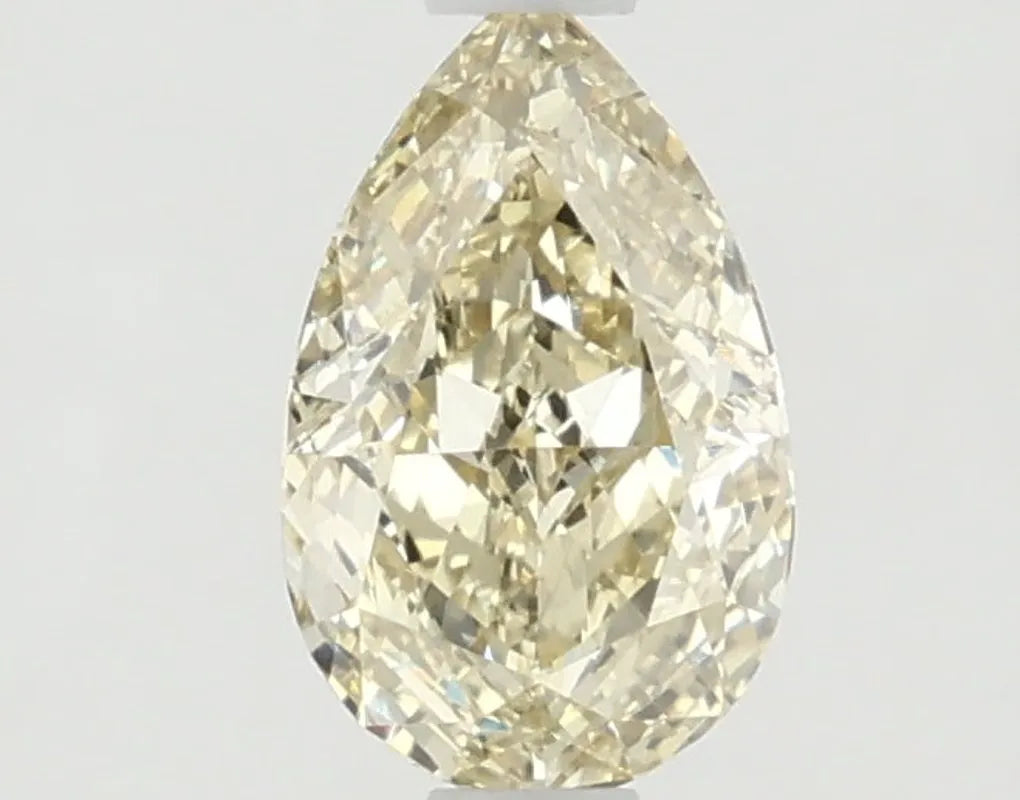 DovEggs 1.000ct Pear F.Yellow VVS2-LAB GROWN DIAMOND-LKJ10A76