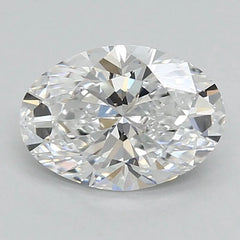 DovEggs 0.900ct Oval D VVS1-LAB GROWN DIAMOND-LRF213A23