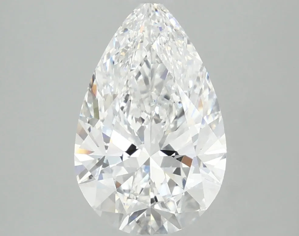 DovEggs 3.040ct Pear E VVS2-LAB GROWN DIAMOND-LGS607567
