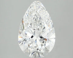 DovEggs 3.040ct Pear E VVS2-LAB GROWN DIAMOND-LGS607567