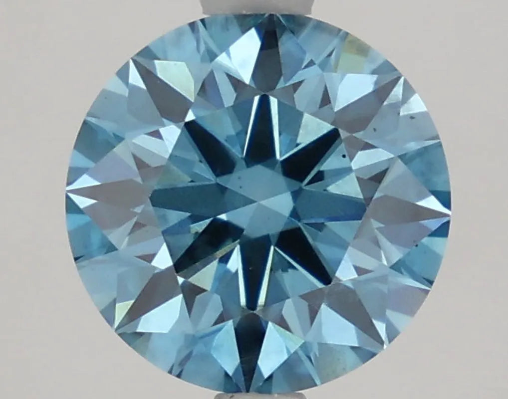 DovEggs 2.070ct Round F.V.Blue VS2-LAB GROWN DIAMOND-LAE102A31