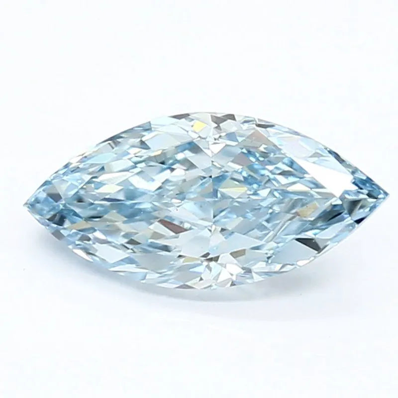 DovEggs 1.470ct Marquise F.V.Blue VS1-LAB GROWN DIAMOND-LET96F8