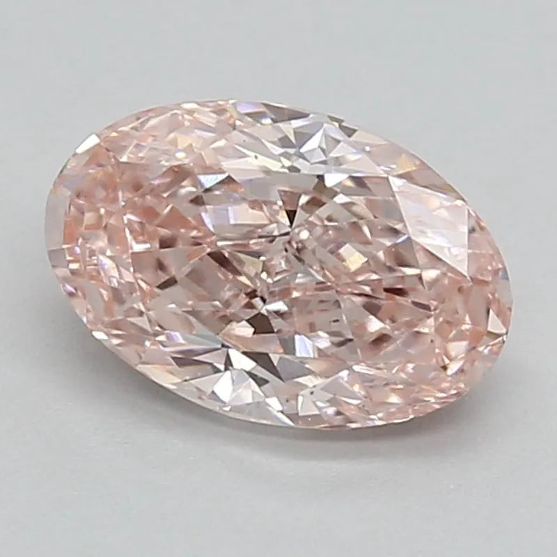 DovEggs 0.900ct Oval F.V.Pink VS2-LAB GROWN DIAMOND-LEG22A238