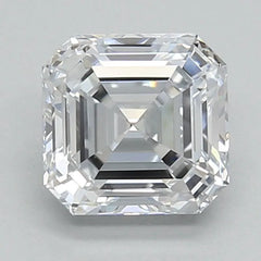 DovEggs 0.980ct Asscher F VVS2-LAB GROWN DIAMOND-LRF267A18