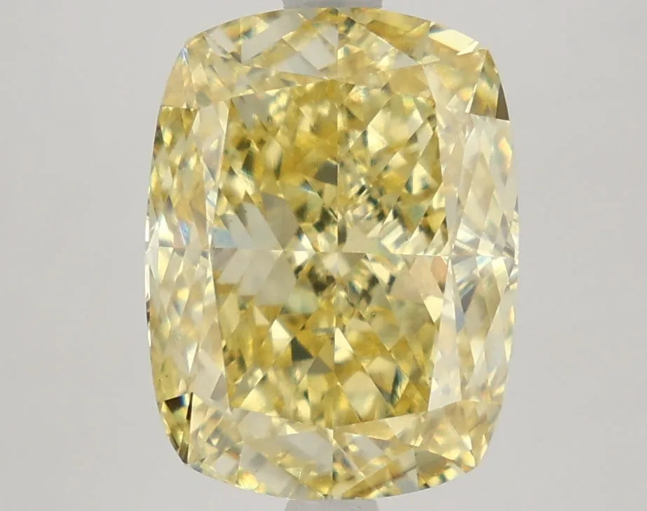DovEggs 5.120ct Cushion F.I.Yellow VS1-LAB GROWN DIAMOND-LKF05A11