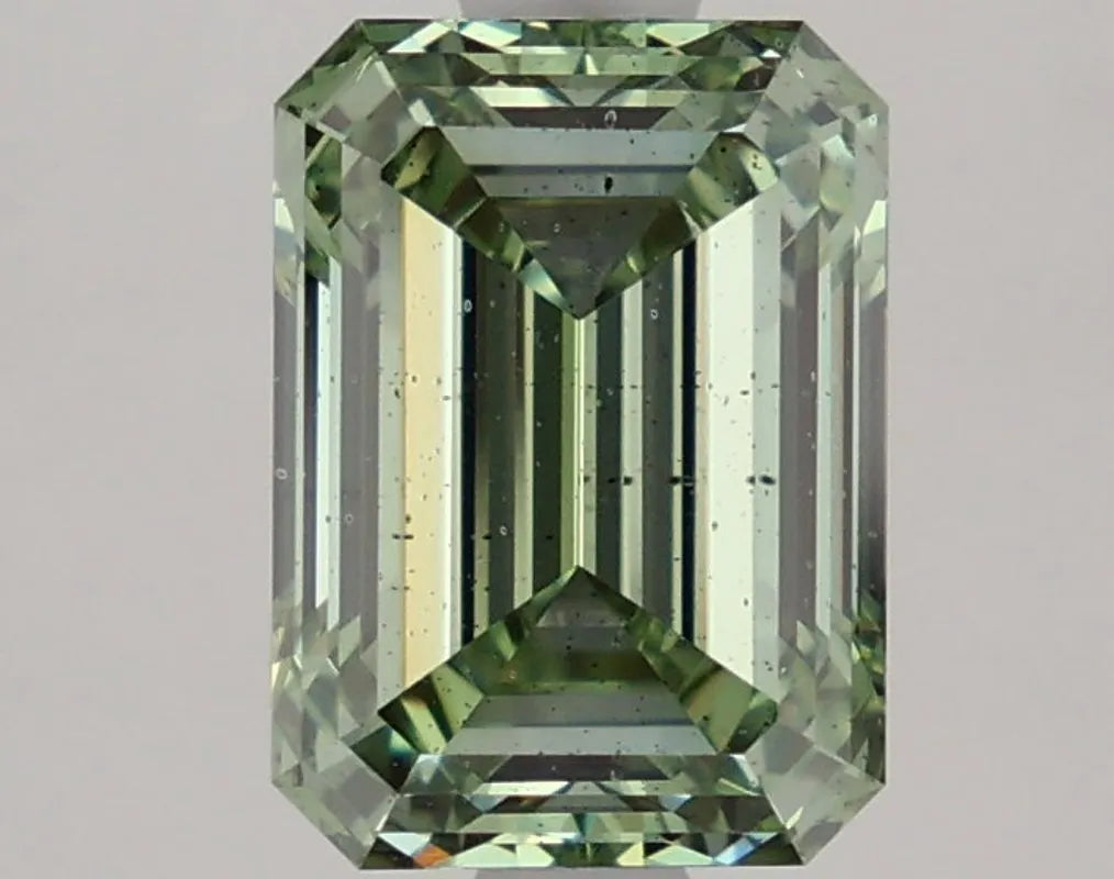 DovEggs 2.140ct Emerald F.V.Green SI1-LAB GROWN DIAMOND-LEP185A9