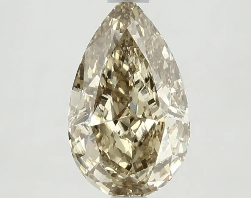 DovEggs 2.000ct Pear F.V.Yellow VS1-LAB GROWN DIAMOND-LKJ10A58