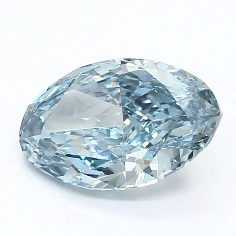 DovEggs 1.970ct Oval F.V.Blue VS1-LAB GROWN DIAMOND-LET132D2