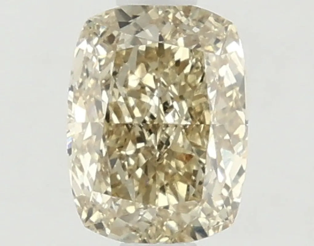 DovEggs 1.040ct Cushion F.V.Yellow VS2-LAB GROWN DIAMOND-LKJ10A164
