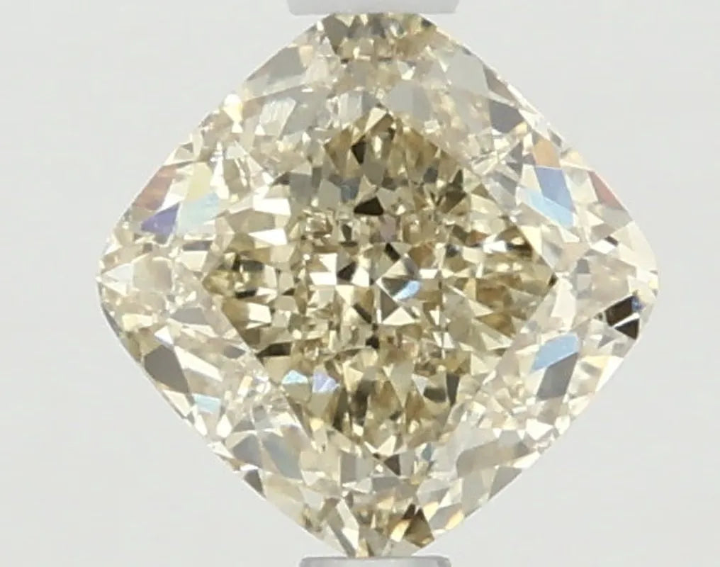 DovEggs 1.300ct Cushion F.Yellow VVS2-LAB GROWN DIAMOND-LKJ08A13