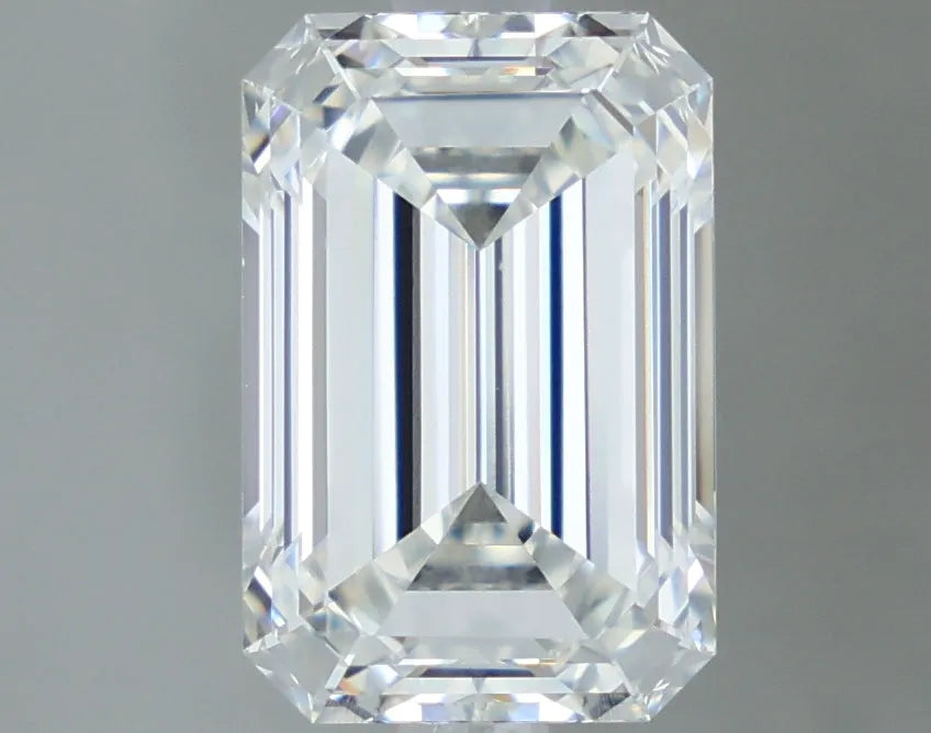DovEggs 3.100ct Emerald F VVS2-LAB GROWN DIAMOND-LKP57A45