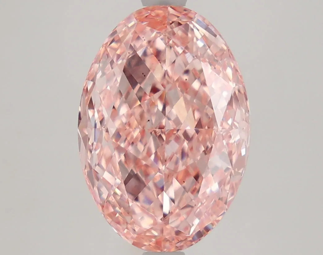DovEggs 4.060ct Oval F.V.Pink VS1-LAB GROWN DIAMOND-LFE64A11