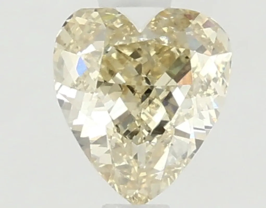 DovEggs 1.060ct Heart F.Yellow VS1-LAB GROWN DIAMOND-LKJ10A101