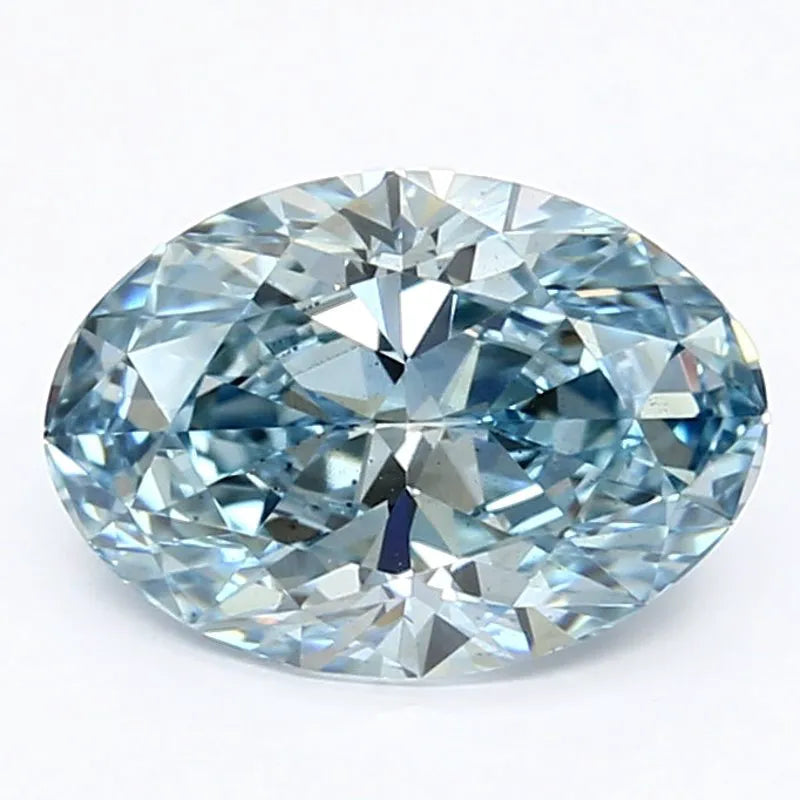 DovEggs 1.780ct Oval F.V.Blue VS2-LAB GROWN DIAMOND-LET94J5
