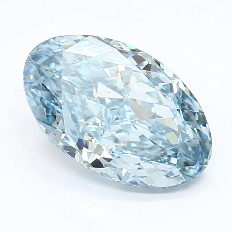 DovEggs 2.230ct Oval F.V.Blue VS2-LAB GROWN DIAMOND-LET89C2