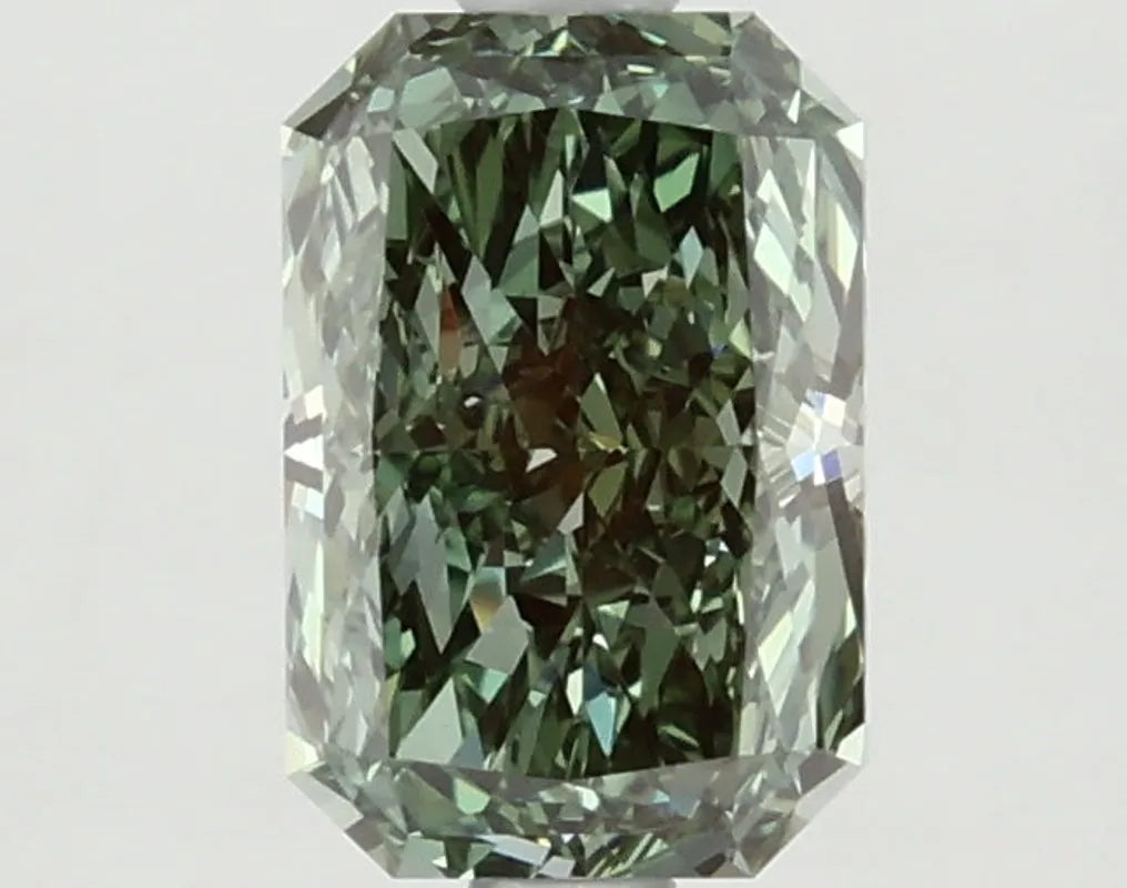 DovEggs 1.290ct Radiant F.V.Green VS1-LAB GROWN DIAMOND-LHD92A67