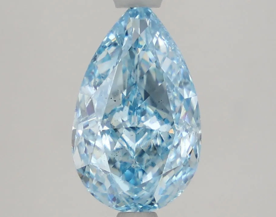DovEggs 2.110ct Pear F.V.Blue SI1-LAB GROWN DIAMOND-LEF96A5