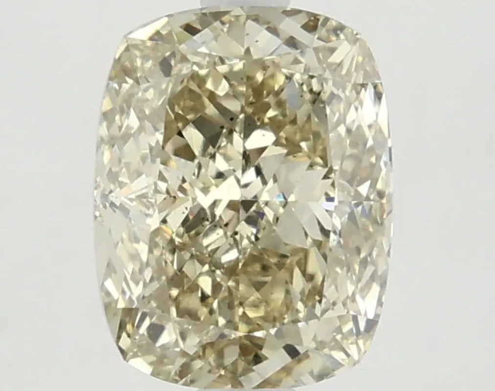 DovEggs 2.530ct Cushion F.V.Yellow VS1-LAB GROWN DIAMOND-LKJ07A43