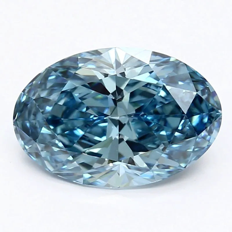 DovEggs 2.390ct Oval F.V.Blue VVS2-LAB GROWN DIAMOND-LET86C8