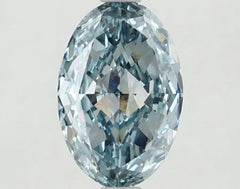 DovEggs 1.200ct Oval F.V.Blue VS2-LAB GROWN DIAMOND-LKL06A93