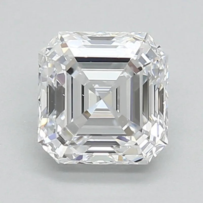 DovEggs 0.950ct Asscher D SI1-LAB GROWN DIAMOND-LRJ120C12
