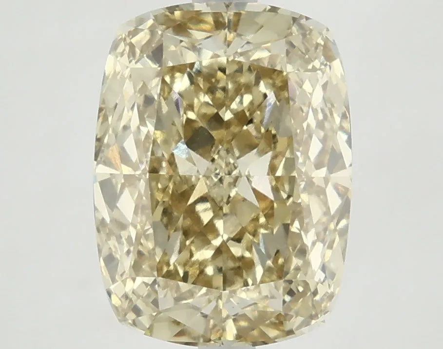 DovEggs 5.110ct Cushion F.V.Yellow VS1-LAB GROWN DIAMOND-LKJ13A3