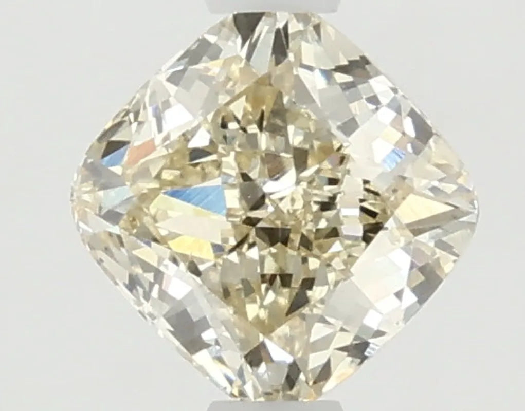 DovEggs 1.140ct Cushion L.Yellow VS1-LAB GROWN DIAMOND-LKJ09A55
