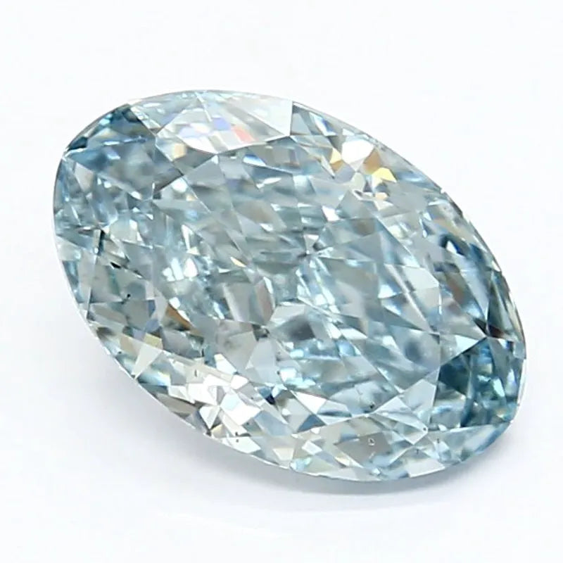DovEggs 2.210ct Oval F.V.Blue VS2-LAB GROWN DIAMOND-LET92D1