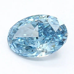 DovEggs 1.290ct Oval F.V.Blue VS1-LAB GROWN DIAMOND-LHG37F8