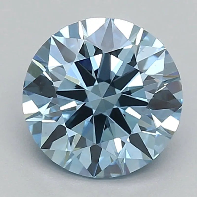 DovEggs 0.910ct Round F.V.Blue VS1-LAB GROWN DIAMOND-LEF134A174