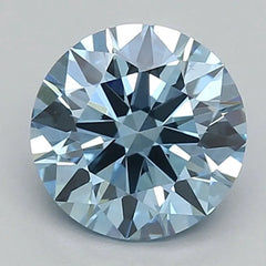 DovEggs 0.910ct Round F.V.Blue VS1-LAB GROWN DIAMOND-LEF134A174