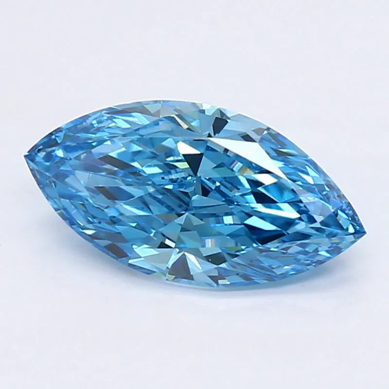 DovEggs 0.880ct Marquise F.V.Blue VVS2-LAB GROWN DIAMOND-LLA190A145