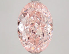 DovEggs 4.110ct Oval F.V.Pink VVS2-LAB GROWN DIAMOND-LKP53A7