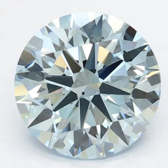 DovEggs 3.050ct Round Blue SI2-LAB GROWN DIAMOND-LGS411207