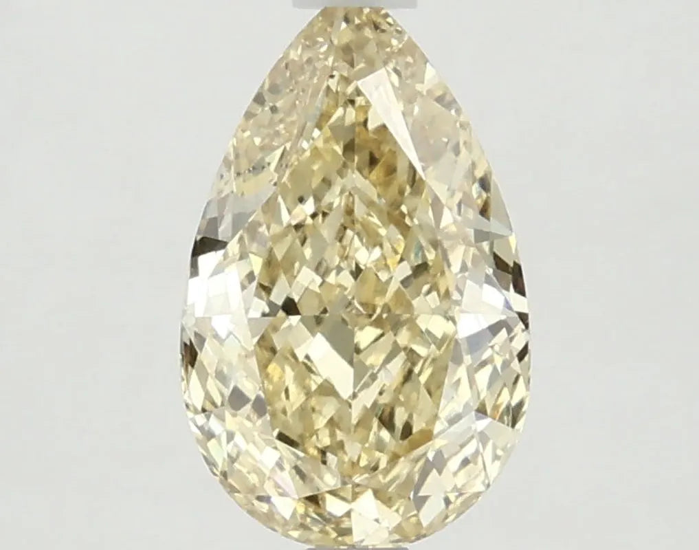 DovEggs 1.870ct Pear F.V.Yellow VS1-LAB GROWN DIAMOND-LKJ12A38