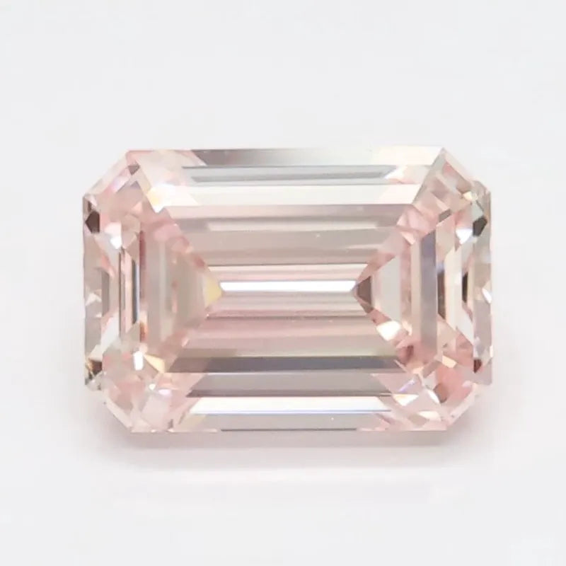 DovEggs 1.040ct Emerald F.Pink VS1-LAB GROWN DIAMOND-LTT03AB202